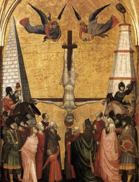 GIOTTO di Bondone Martyrdom of Peter